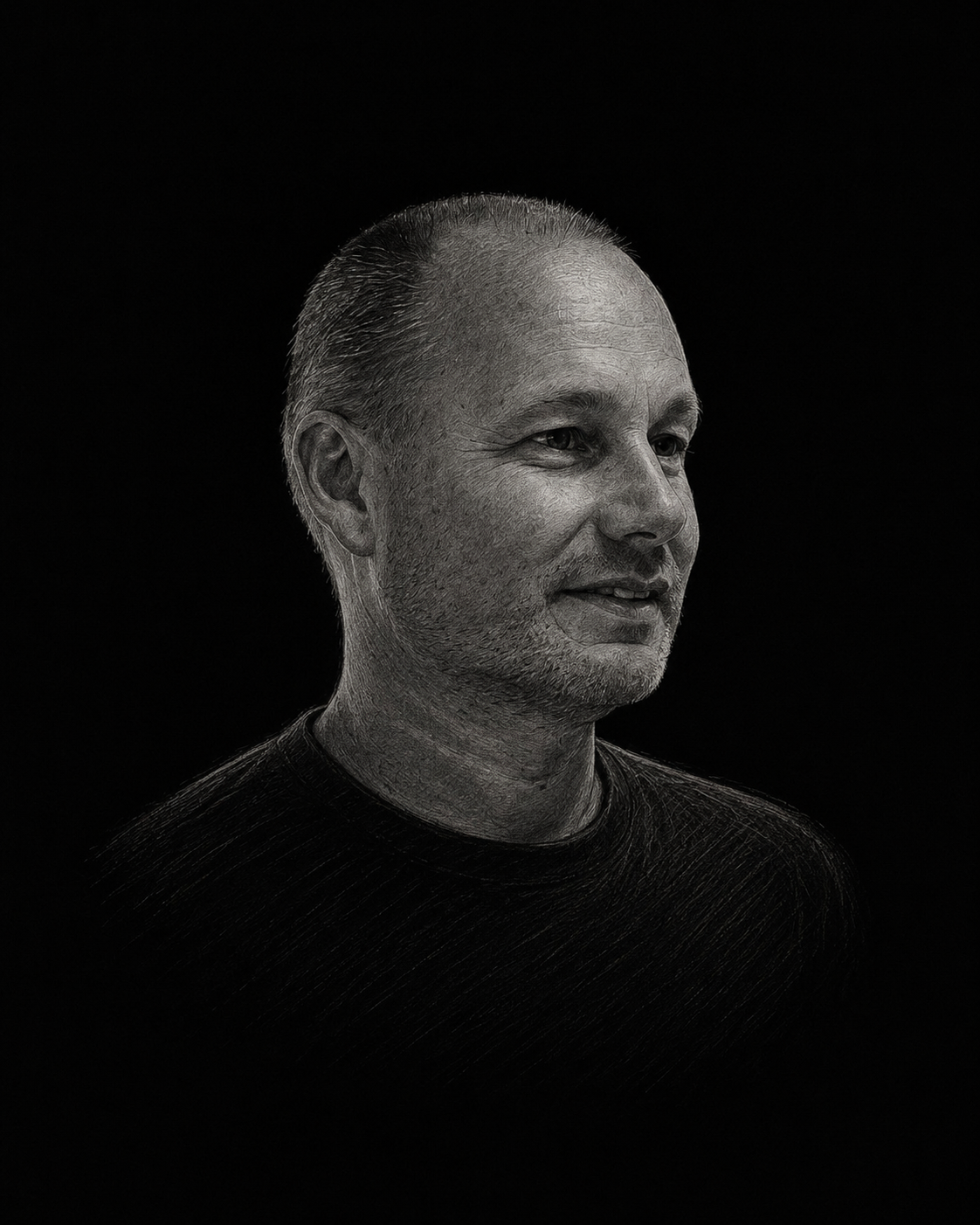 Porträtt av grundaren Johan Svensson